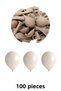 Sand Beige Balloon 12" - 30 cm Latex Sand Beige Balloon, Pack of 100