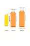 6Pcs 500ml Detox Juices Smoothies Diet Sportsman Drink Pet Bottle Locking Lid(Bottle) - 7