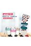650 ml Muesli Storage Container, Gasketed Lid Leak-Proof, Nutrition Container with Spoon, Diet Container