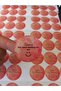 Coated Sticker 4x4 cm48 Pieces - I Think You Were Waiting for Me-