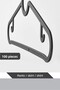 Clothes Hangers, 100 Count - 5