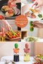 Silicone Oil Sauce and Egg Brush with Practical Chamber| Olive Oil Vinegar Glass Bottle Oil Pot - 2