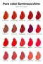 Moisture and Shine Effect Lipstick - Pure Color Illuminating Shine Sheer Lipstick - Color: 914 Unpredictable - 3