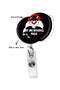 My Morning Face Drop Print Yoyo Badge Holder Yoyo Badge Holder - 2