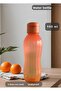 Water Bottle Leak-Proof Lid School Water Bottle Bpa Free Water Bottle Medium Size Odorless Water Bottle Orange 900 ml - 3