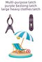 8 Pieces Large Size Beach Towel Pegs - Multi-Purpose Pegs - Towel Holder - Sunbed Stabilizer