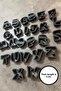Alphabet - Letters Cookie Molds 25 Pieces - 3