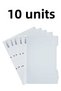 10 Pcs A4 White Ring Binder 1 Pack Economic Good Quality Ring Binder Office Bureau School