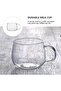 260 ml Black Borosilicate Glass Cup - Heat Resistant