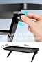 Adjustable Monitor Tv over Shelf Organizer |   Television, Tablet Monitoring Practical Stand - 4
