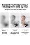 Black and White Color Baby Intelligence Cards, Newborn Brain Development Educational Toy, 36 Pieces, 3-6 Months - 3