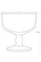 440211 Timeless Golden Touch 4-Piece Ice Cream Bowl Set of 4 - 5