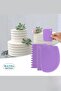 Set of 3 Dough Cutting and Scraping Apparatus Dough Pastry Pastry Cake Donut Shaper Cutter Scraper Set - 4