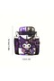 Children's Water Bottle 640ml with Strap, Kuromi Figure, Two-Compartment Lid, Plastic Ad1148 - 2