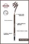 Brushed Soft Tip Brow Definer Brown Eyebrow Pencil-Eyebrow Expert Powdery Liner 104 Camel