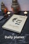 Mustafa Kemal Atatürk Wooden Schedule Book - Infinite Agenda - Daily Planner (PLANING BOOK) A5 - 2