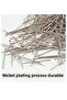Bulk Needle 20 Gr 28 mm 1 Pack about 150 Pieces Nickel Coated Bulk Needle Wedding Engagement Jewelry Needle School - 2
