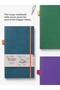 دفتر يوميات Bookaroo Bigger Things -A4-Forest Green - 5