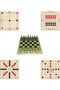Wooden Intelligence and Strategy Game Set 5 Pieces, 3 Pieces + 9 Pieces + Bihar + Surakarta and Chess - 2
