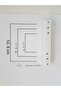 Two Hole Gray Sky Handle 6.4-9.6-12.8 cm Children's Room Handles Cabinet Furniture Handle - 5