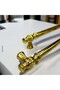 192 Dora Gold (Gold Luxury) Furniture Drawer Kitchen Bathroom Hallway Cabinet Luxury Handle - 2