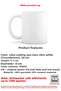 Bubu Dudu "She's smiling, must be dreaming about me" Coffee Cup Special Edition (Single) Porcelain - 3