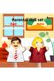2 Piece Parent Hand Puppet Set, Educational Toy - 2