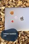 Sweet Pastry Maker Sticker Set, Large Size, 8 Pieces Waterproof, Vintage Sticker, Laptop, Phone, Suitcase Compatible - 2
