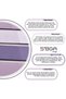Transparent Colored Post-It Note Paper - 200 Sheets Bookmark Sticker - 5