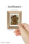 Sunflowers (sunflowers) Dmc Muline Frameless Miniature Etamine Kit 10x10cm - 2