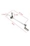 Glass Balcony Glass Fixing Metal Apparatus Stoppers - 2
