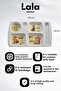 Educational Children's Plate (29X18 cm) - Divided Food Plate, Bpa-Free, Healthy and Durable - 6