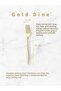 Gold Dine 12 Piece Fork/Spoon Set for 6 People (Shiny Gold) - 3