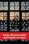 Christmas Snowflakes Wall Glass Window Sticker Set 65 Pieces