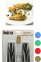 Set of 6 Cornea Mold and Silicone Brush Decoration Set - Ice Cream Funnel Dessert Mold 12 cm - 2