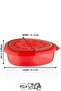 Stylish Design Storage Container with 4 Leakproof Lids - 3