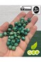 10 Mm Turquoise Color Wooden Beads - 50 Grams (Average ± 110 - 150 Pieces)