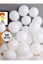 Pastel White Balloon 15 Pieces Plain Birthday Party Decoration Balloon
