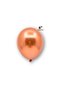 Small Mini Size Copper Colored Chrome Balloon 50 Pcs 6 Inch 15 Cm High Shiny Mirrored Birthday Party Balloon - 4