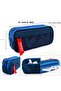 Multi-Section, Large Capacity Pencil Case Pen Holder Stationery for Primary School Middle School High School Students - 3