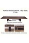 Solid Natural Wood Monitor Riser Monitor Base Monitor Stand (90 X18 cm) - 3