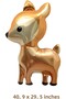 Woodland Geyik 4 Year Old Foil Rosegold Balloon Set Geyik Ceylan Birthday Party Balloon Set Geyik Concept - 3