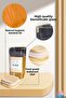 5 Pieces of Bamboo Lid Spice Rack and 1 Organizer Plexiglass Stand - 4