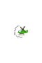 Green Helicopter Eraser - 4