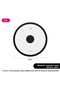Lid Arcades With Marble Silicone Rim Black 26cm - 3