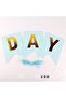 Happy Birthday Banner Transparent Balloon Set with Text and Confetti - 5