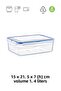 Rectangular Leak Proof Storage Container 1.4 L (2 Pieces) - 3