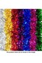 Christmas Garland Glitter Tree Ornament Neck Ornament Thick Cut Lilac Purple 10 cm X 2 Mt. 1 Piece - 4