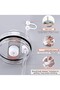 3 Sets (9 Pieces) Clear 10 mm Leakproof Set with Straw for 40 and 30 oz Thermos - 3