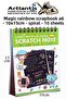 لوحة كشط قوس قزح سحرية مقاس A6 مقاس 10 × 15 سم 3 عبوات 10 ورقات ملاحظة خدش Sprallic Black Magic Res - 6